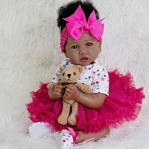 African American reborn doll (new)